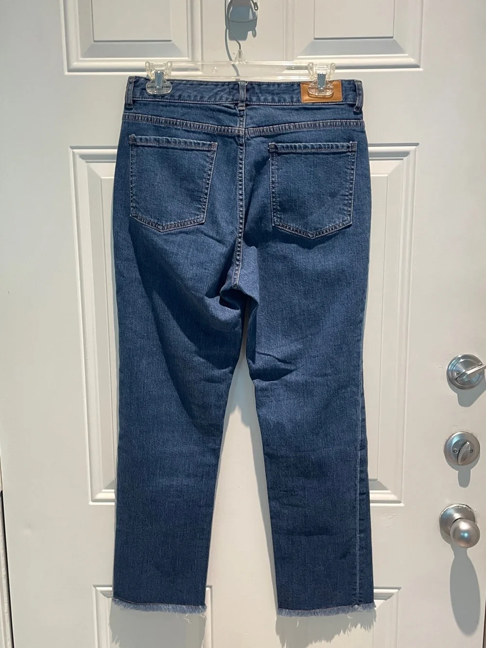 Kate Spade Broome Street Ditsy Embroidered Floral Straight Ankle Jeans Size 29